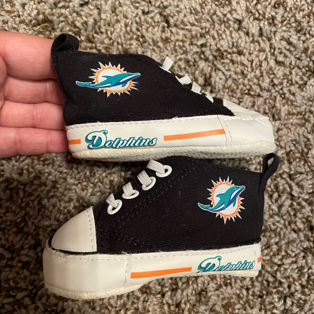 Miami Dolphins Infant Shoes
